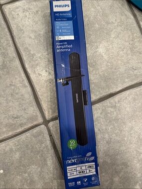 Philips Hover HD Amplified Antenna - Black